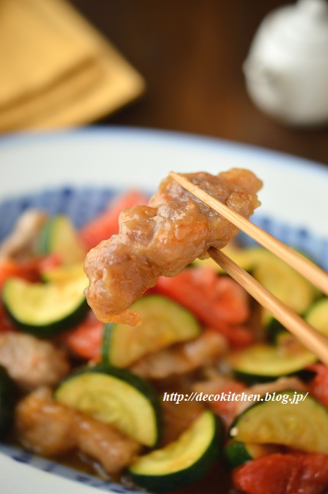 豚肉ズッキーニ9