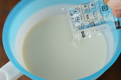 手作り豆腐工程1