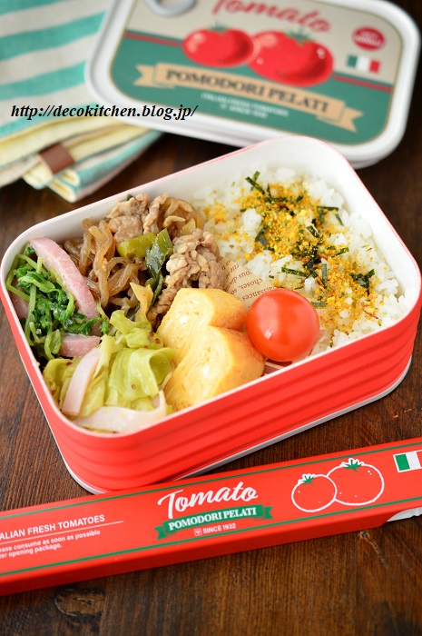 甘辛煮弁当４