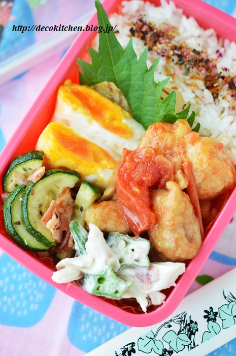トマト炒め弁当4