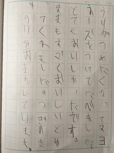 息子の日記