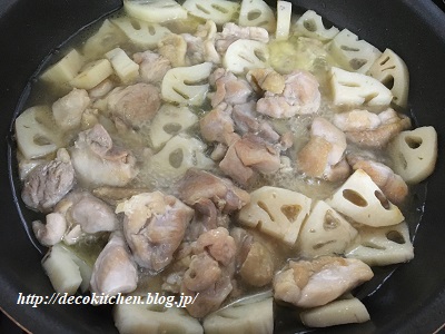 鶏れんこん工程5