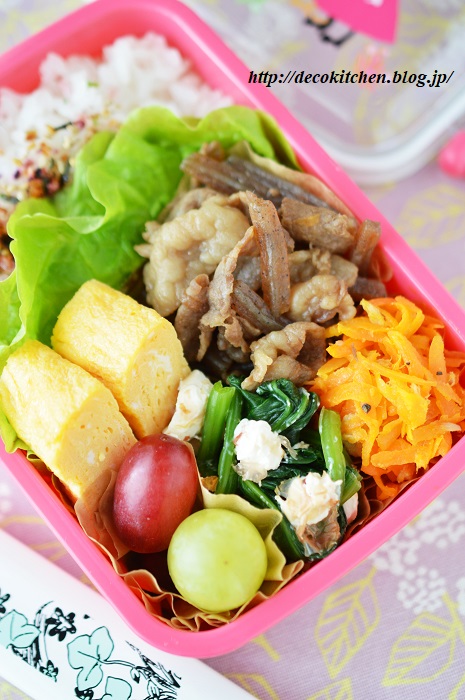 しぐれ煮弁当3