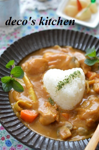 春野菜のミルクカレー６
