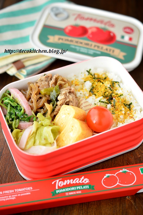甘辛煮弁当１