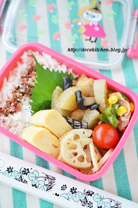 鶏大根弁当5