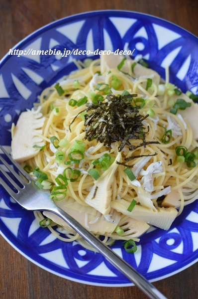 筍パスタ4