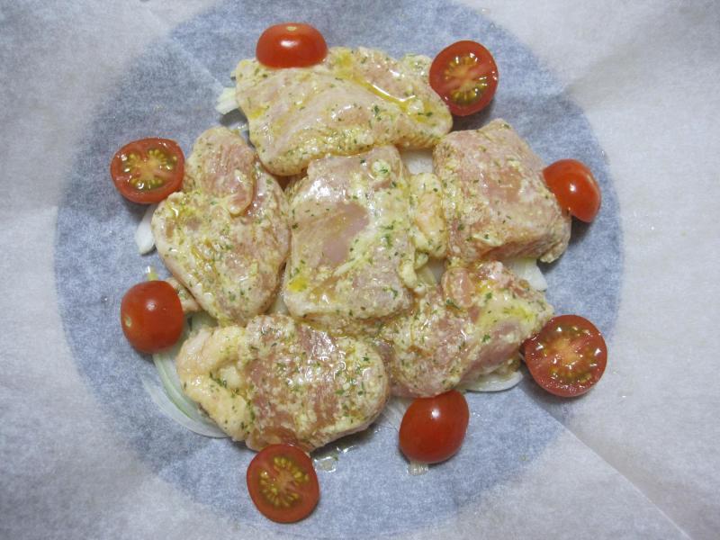 レンジでピカタ風１５