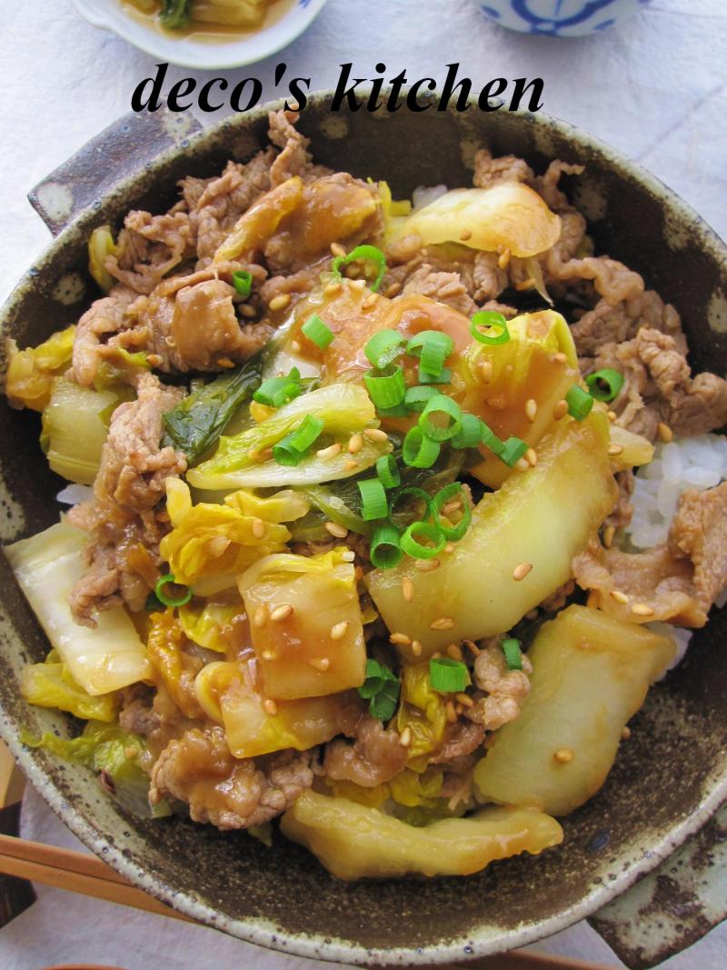 タバスコキムチ牛丼6