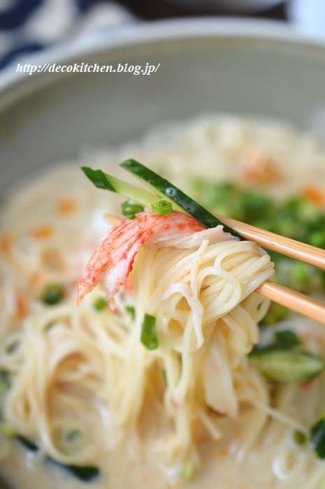 豆乳そうめん8