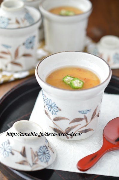 梅あん茶碗蒸し9