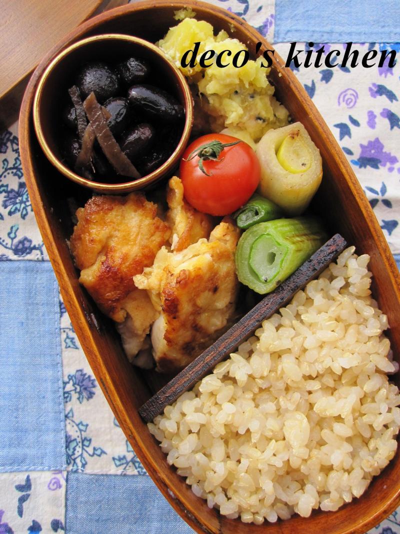 decoの小さな台所。-塩麹ピカタのお弁当２