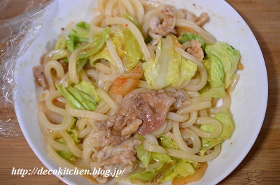 焼うどん工程6