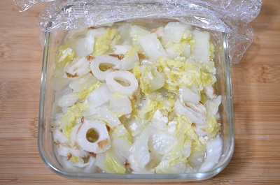 ちくわ白菜工程5