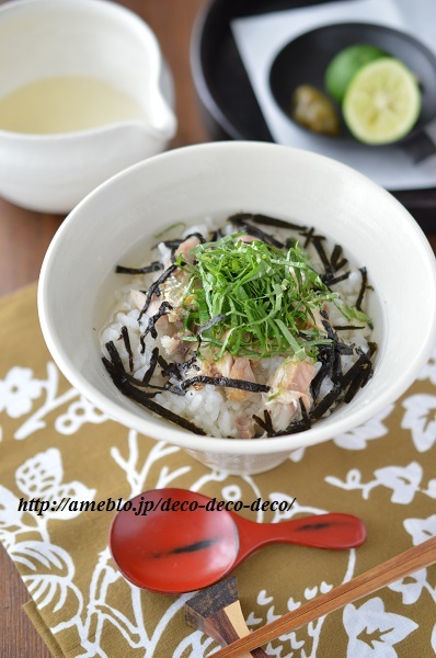 秋刀魚茶漬け8