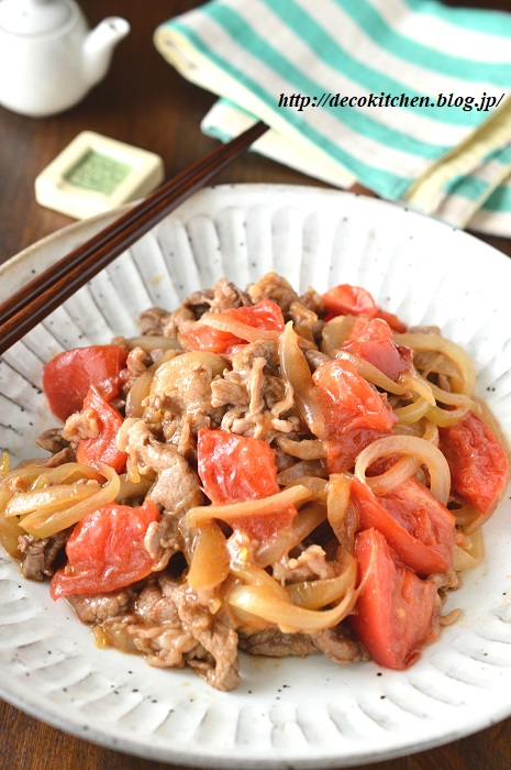 牛肉炒め2