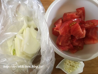 牛肉炒め工程2