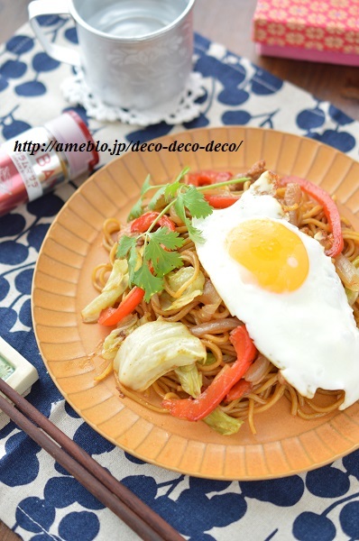 スパイシー焼きそば1