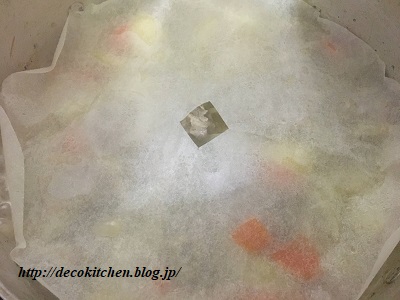 キムチ肉じゃが工程６