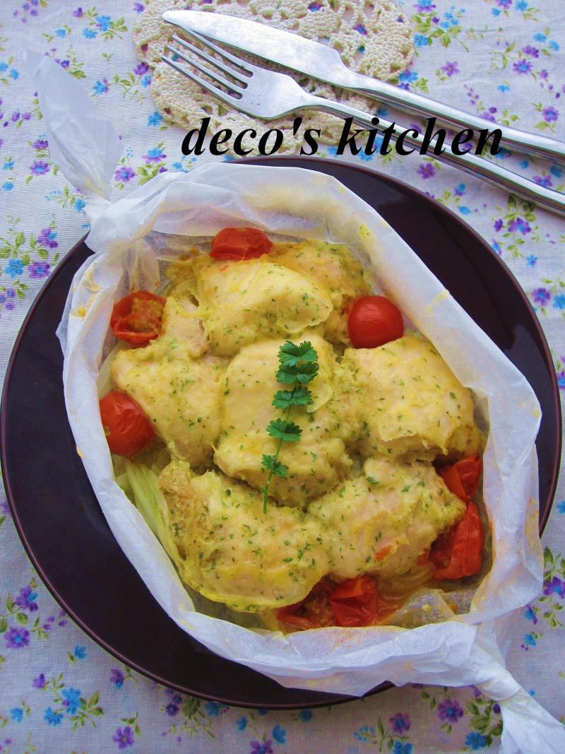 レンジでピカタ風１