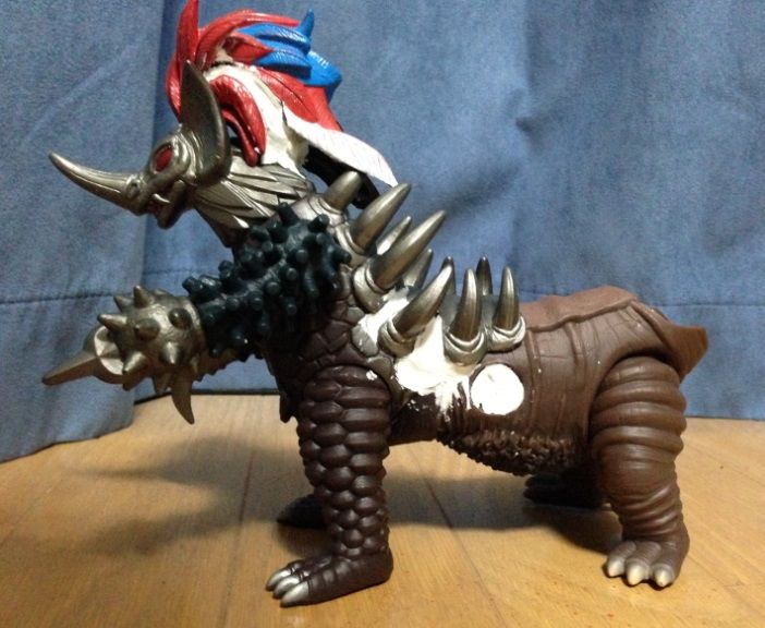 ex タイラント ソフビ ウルトラ怪獣ソフビHG EXタイラント HGサイズれ
