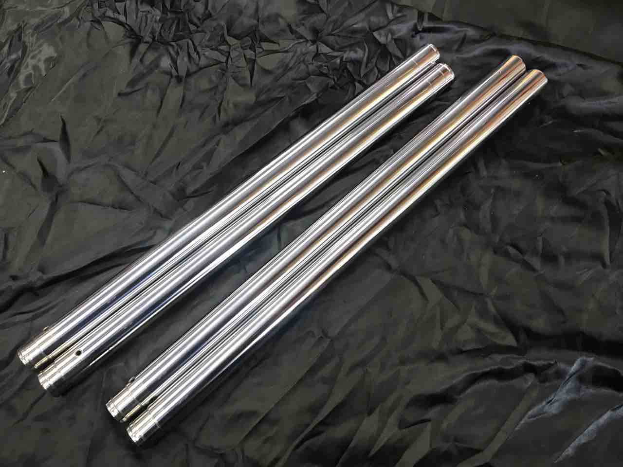 純正フロントフォーク インナーチューブ再メッキ加工✌️ : Deep