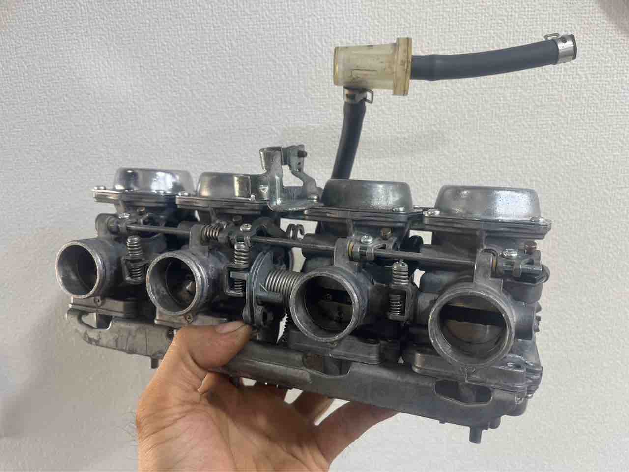 大阪府 K様 CBX400F キャブレター調整 タペット調整 : Deep