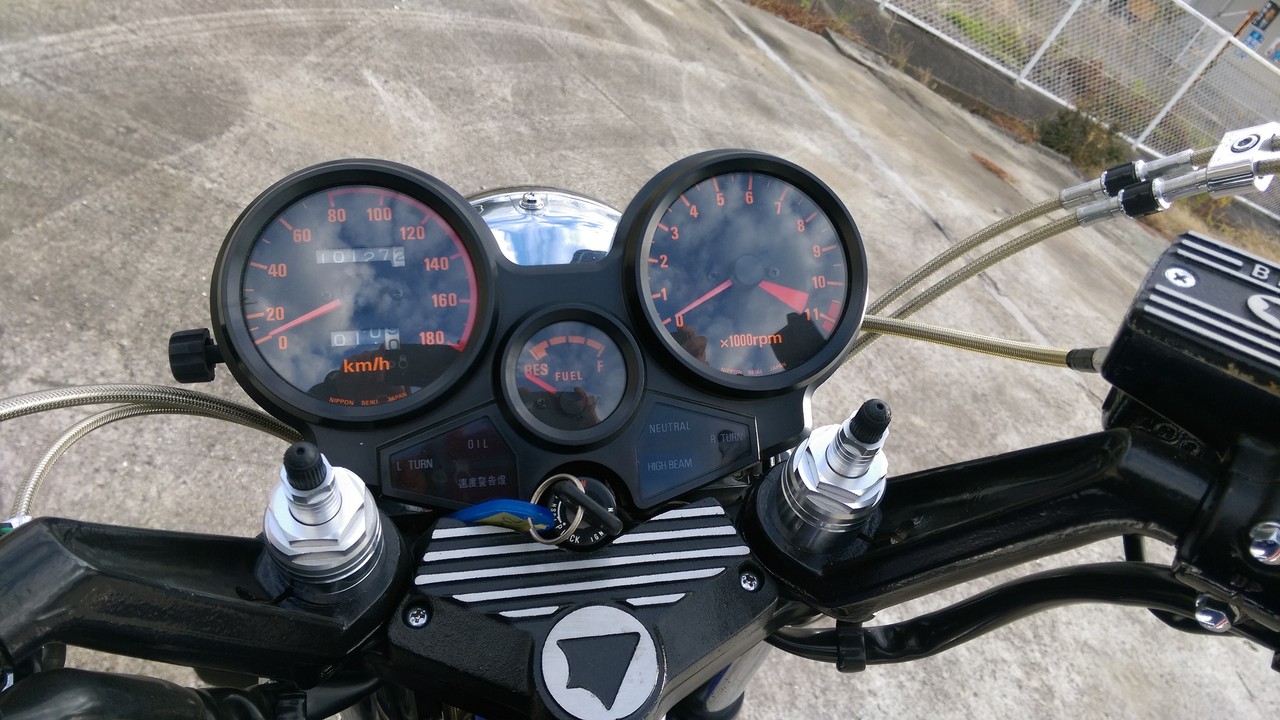 CBX400F 純正ハンドル　35パイ　当時物 希少 純正 CBX1000ハンドル 35パイ メッキ加工品 当時物 CBX400F