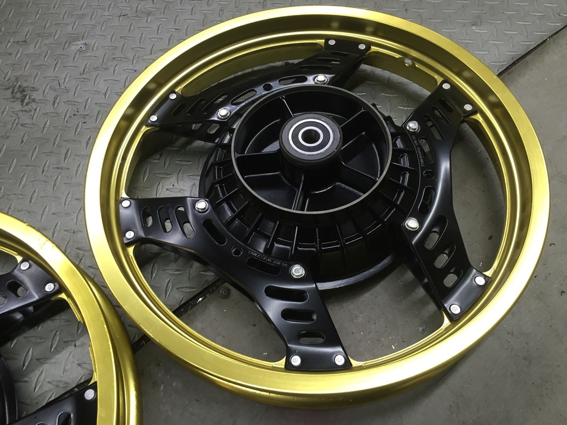 リメイクホイール完成しました(((o(*ﾟ▽ﾟ*)o))) : Deep Fieldの