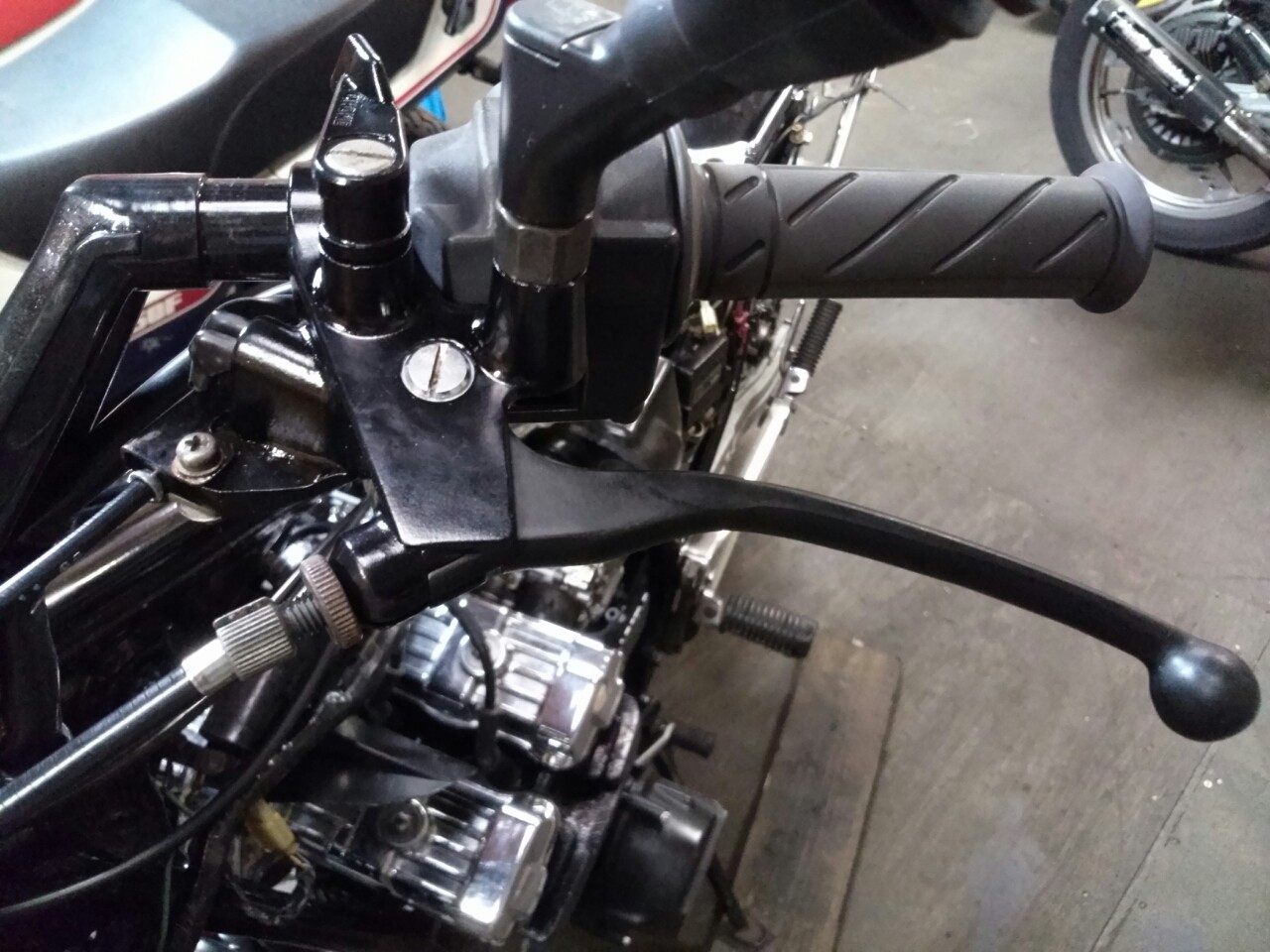 HONDA CBX400F/CBX550F クラッチレバーホルダー ホンダ 純正クラッチ