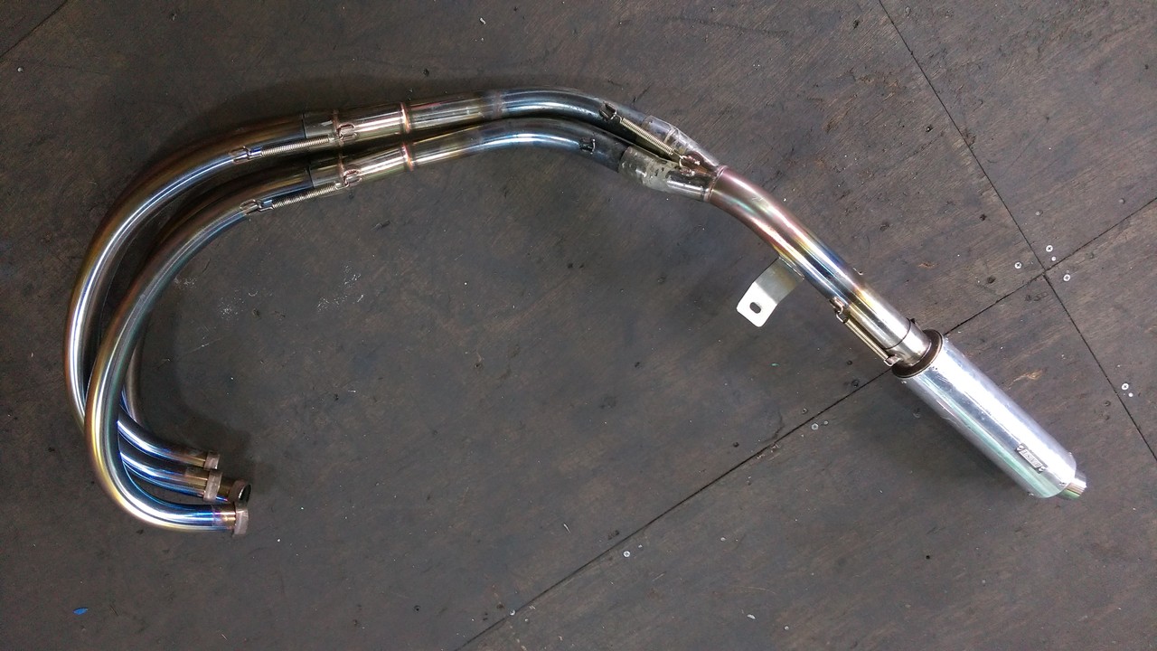 CBX400F BASE管 試作品 ベース管（【CBXマフラー】BASE管
