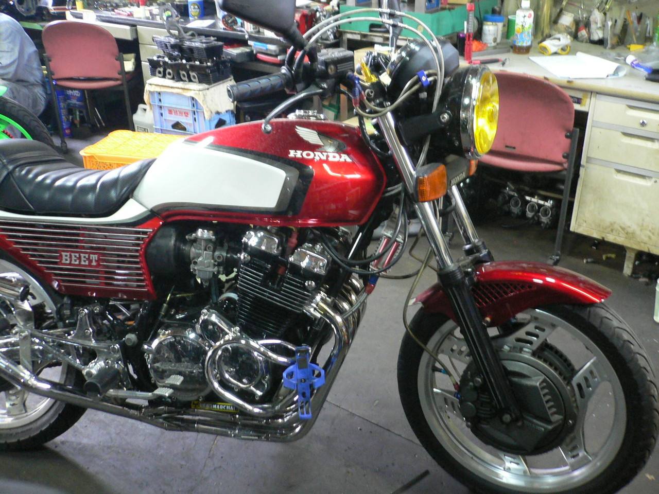 大阪府T様・・・CBX550F 足回りカスタム : Deep Fieldの 大阪府T様・・・CBX550F 足回りカスタム : Deep Fieldの