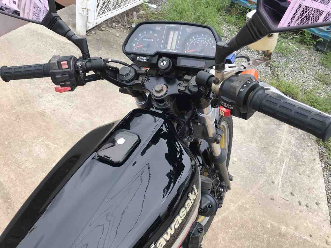 GPZ400F純正ハンドル GPZ400F純正ハンドル CBX純正 タイプ ハンドル 黒