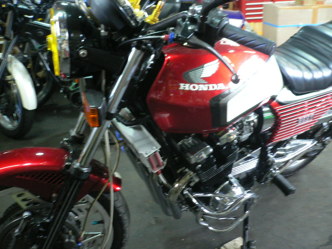 大阪府T様・・・CBX550F 足回りカスタム : Deep Fieldの