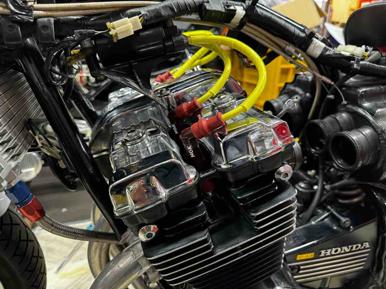 大阪府 T様 CBX400F キャブレター調整 同調 タペット調整 : Deep