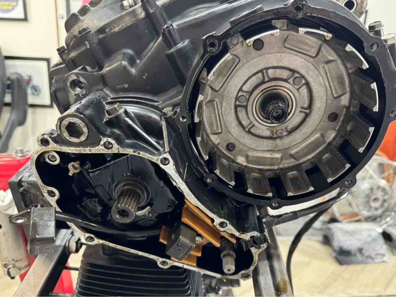 茨城県 i様 CBX550F クラッチハウジング交換/足回り整備 : Deep 茨城県 i様 CBX550F クラッチハウジング交換/足回り整備 : Deep