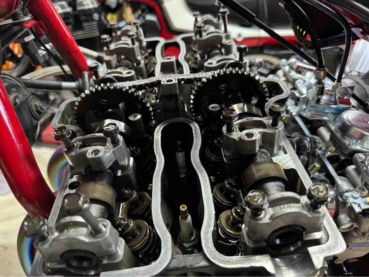 大阪府 T様 CBX400F 2型 カムチェーン異音修理ご依頼ありがとうござい 