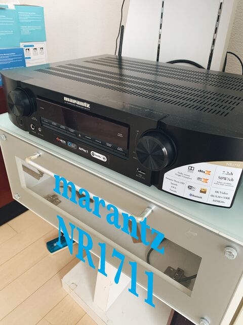 マランツ NR1711/FB 8K/MPEG-4/HDR10+/eARC 美品（マランツ
