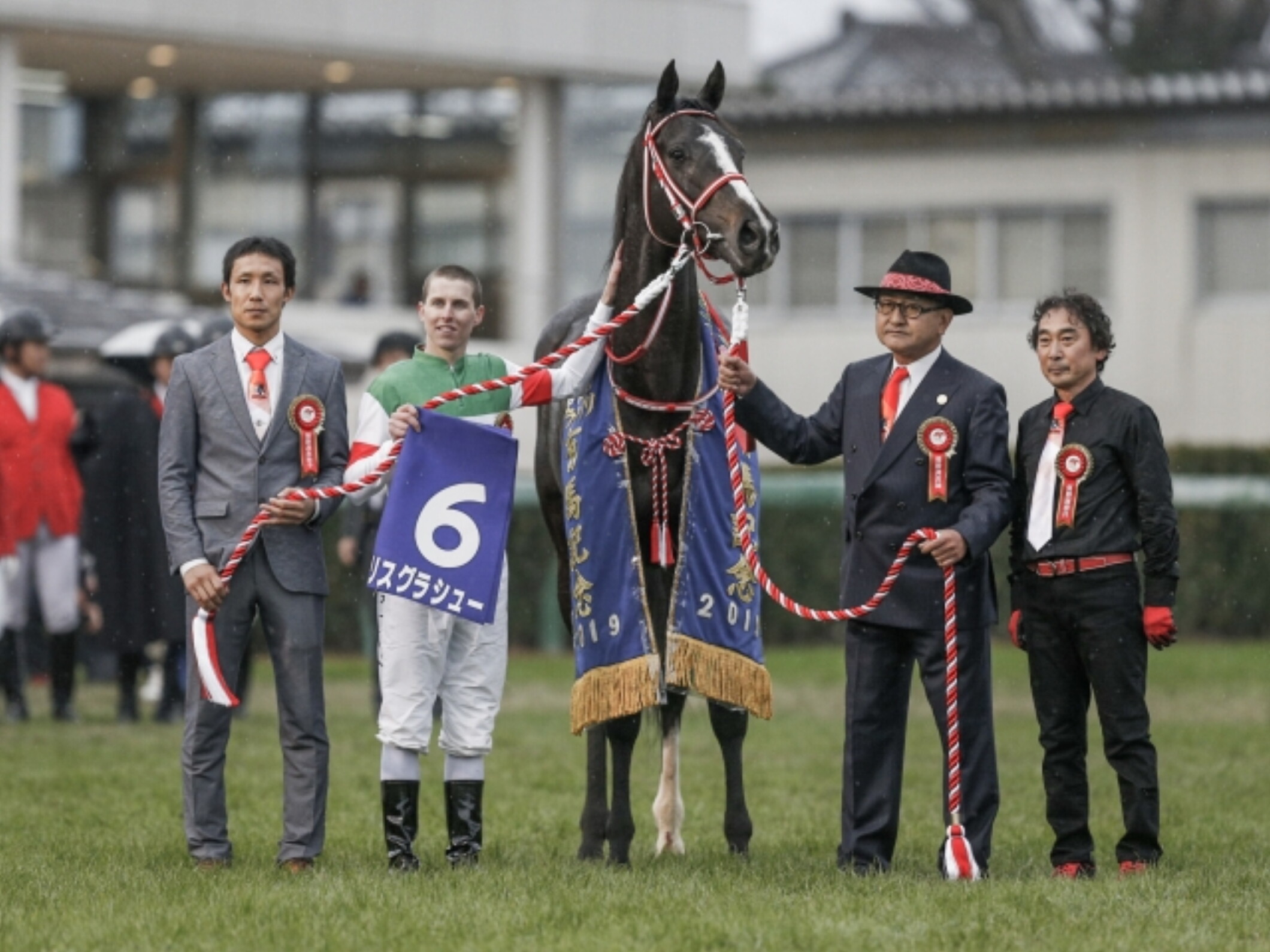 Damian Lane with Lys Gracieux