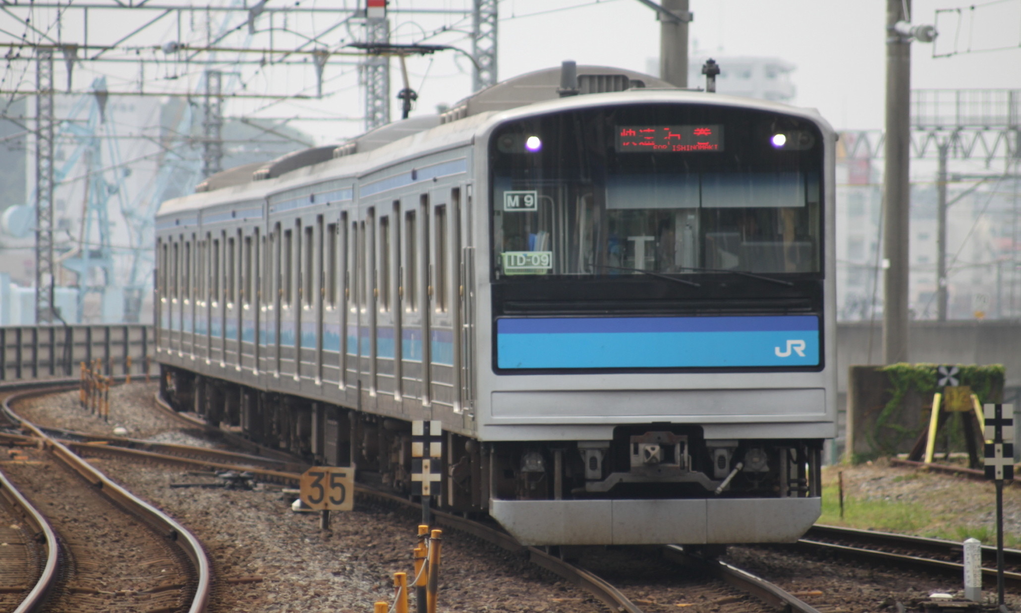 JR_East_205_Series(Senseki_Line)