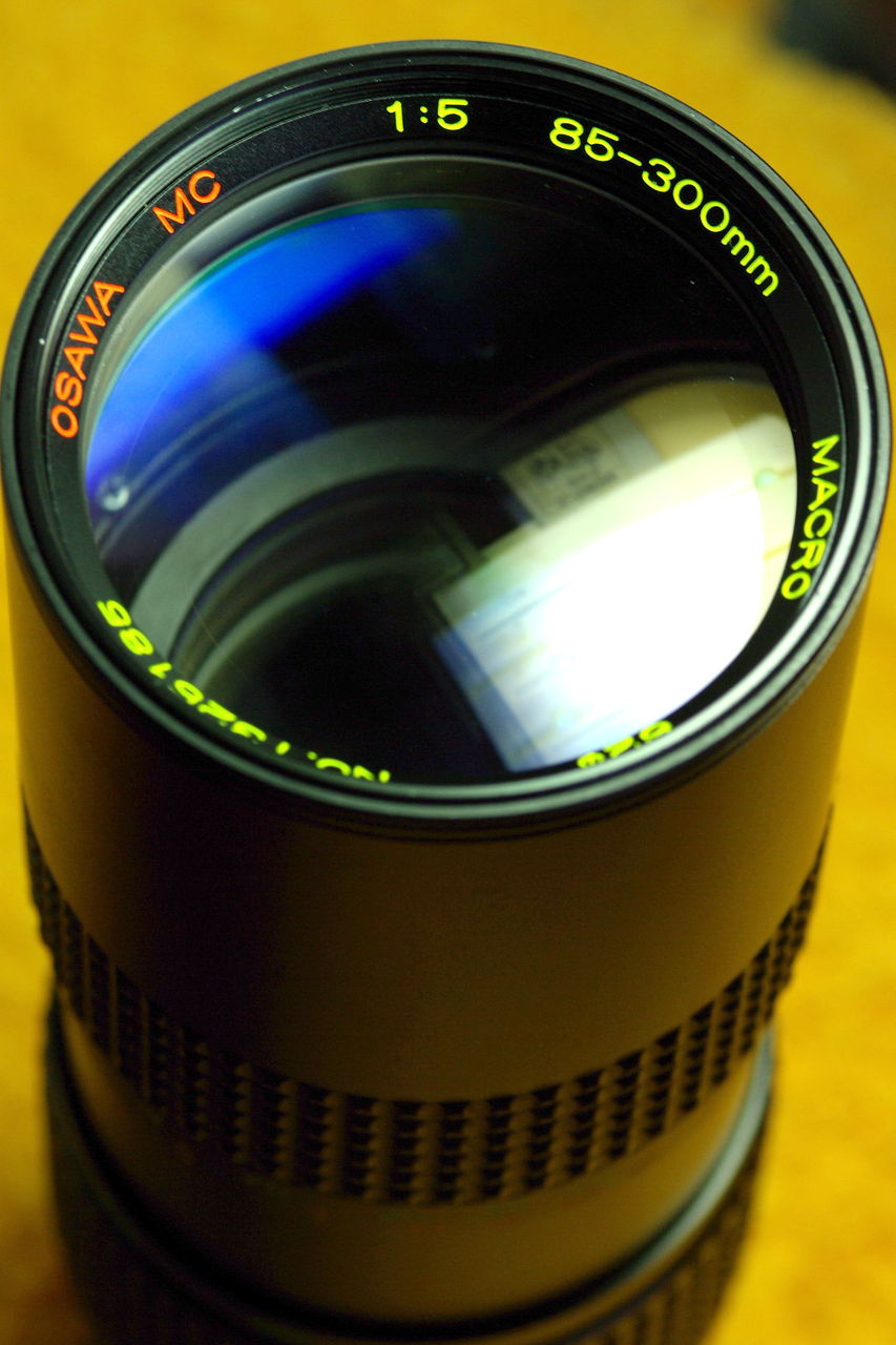 【スター金額値下げ】 OSAWA 85-300mm F5 マクロ（ズームレンズ） ☆OSAWA MC 85-300mmF5 Macro : ☆るなパパのカメラ日誌
