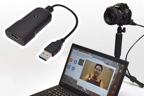 HDMI to USB WEBカメラアダプタ