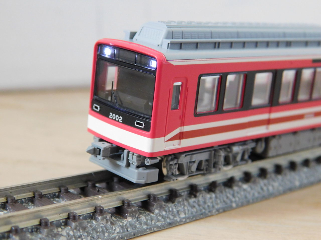 鉄道模型 箱根登山鉄道2000形 サンモリッツ号復活塗装 入線 : あさぎり鉄のブログ