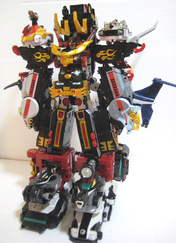玩具】DX炎神合体ガンバルオー ブラックバージョン : 無理なもん