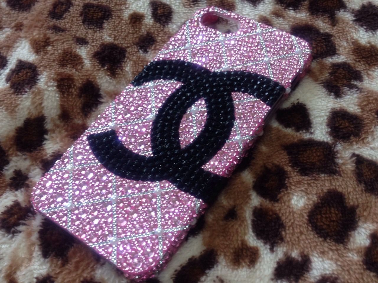 Iphone5ケース シャネル風デコ Deko Art Y Style