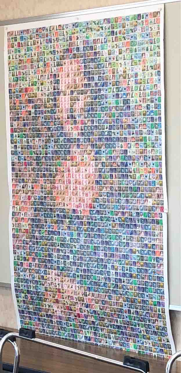 モザイクアート : ダンスダンス麻由