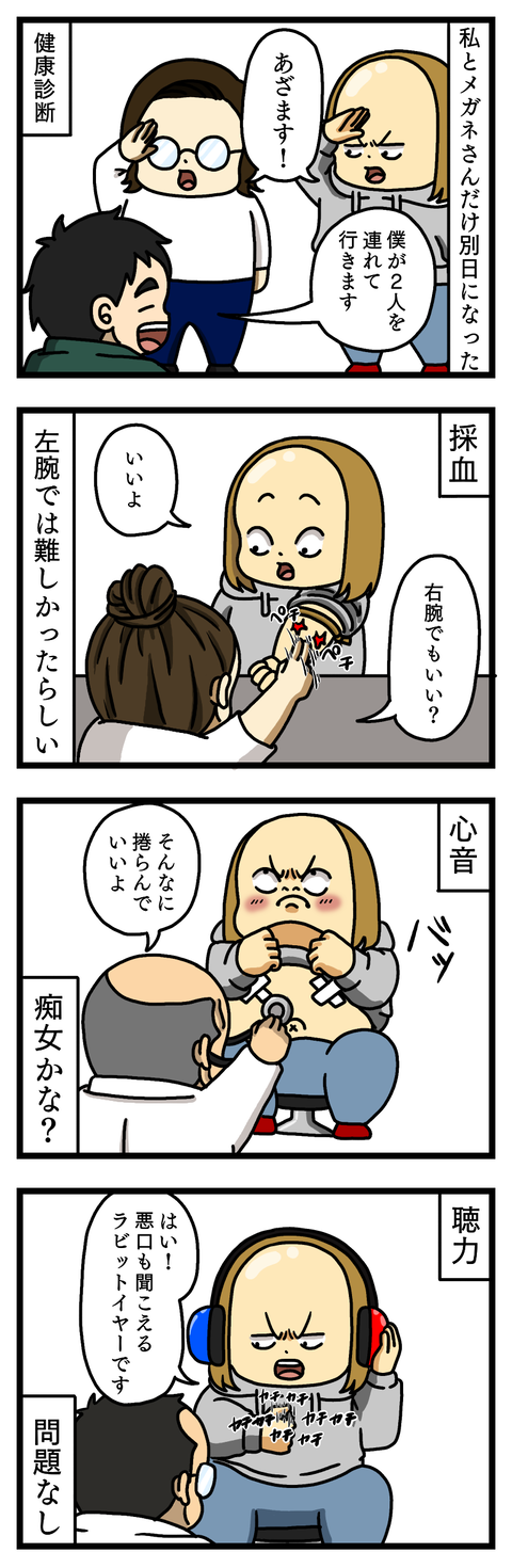 心拍数の上がった健康診断①