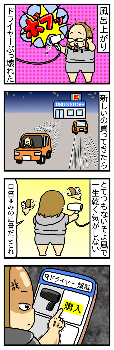 ドライヤー②