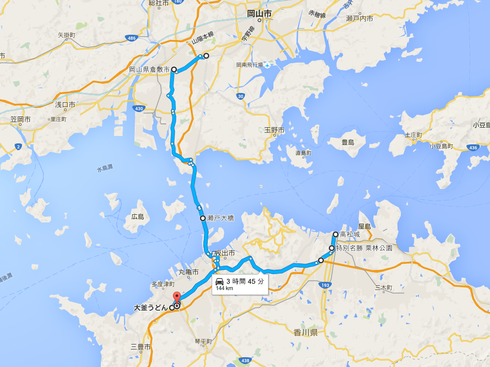 車中泊で行く日本一周ひとり旅 15日目 岡山県 香川県 車中泊で行く日本一周ひとり旅