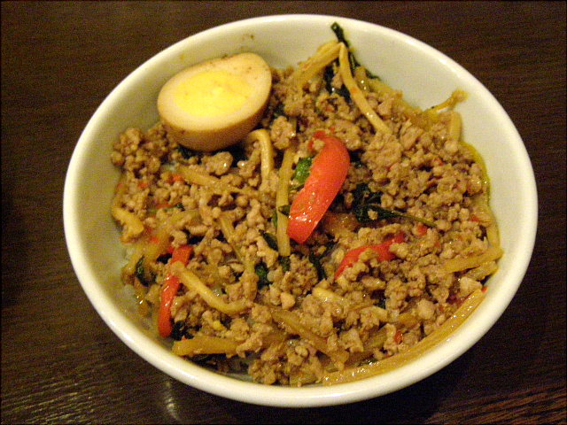 バジルライス小 小そば 07年初めてのメーヤウ デリシャス ア ゴーゴー